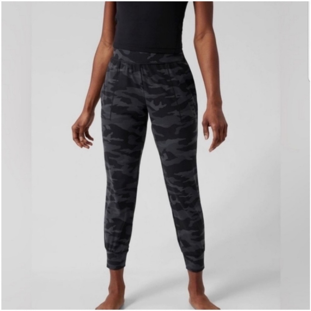 #182. Athleta Salutation Camo Jogger